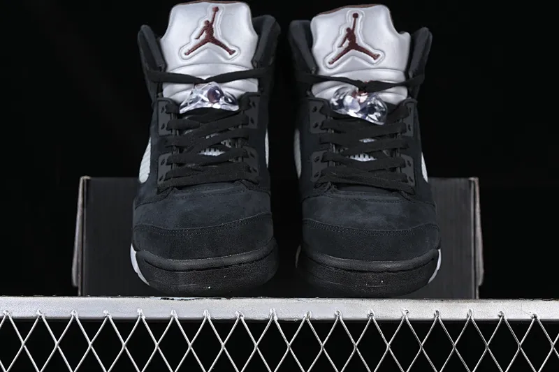 All categories Air Jordan Jordan series basketball shoes Air Jordan 5 A Ma Maniére x Air Jordan 5 "Black" AJ5 Joe 5 suede black FD1330-001
